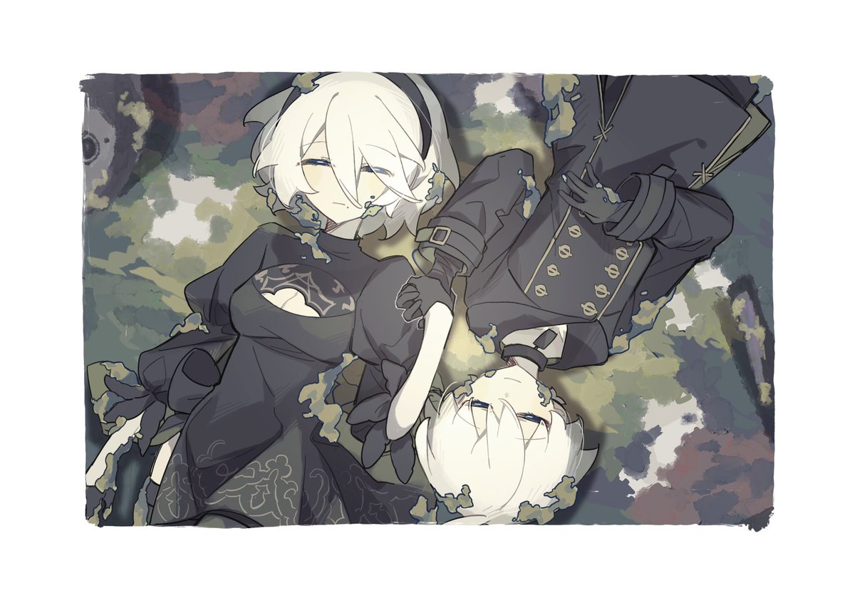 guijianxinhuo's tweet photo. #NieRAutomata https://t.co/WoCf50UIzw