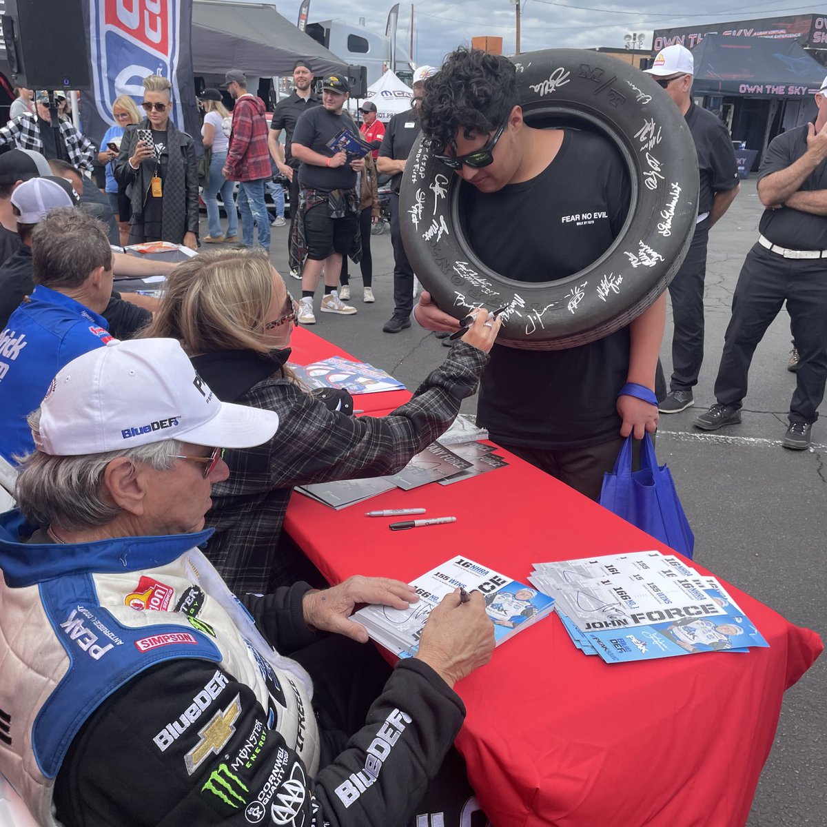 The @MissionFoodsUS display is the place to be in the midway! #ArizonaNats • @RaceFMP