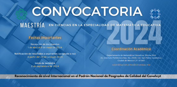 cinvestav's tweet photo. Para profundizar el impacto internacional de nuestro trabajo y contribuir de forma sensible a la solución de problemas educativos en matemáticas y ciencias, ingresa a nuestro posgrado

Registro hasta
🗓️ 9 mayo
Maestría
🔗https://t.co/Q5fKY1tZ3m
Doctorado
🔗https://t.co/jzCyC027vK https://t.co/DXDSRLPScG