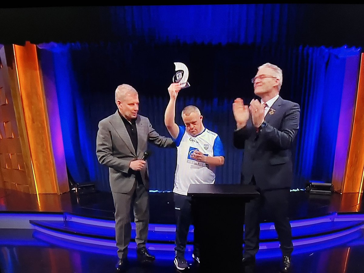 A like for John Flynn. Winner of the Late Late Show GAA award tonight. Up The Deise! Well done John.