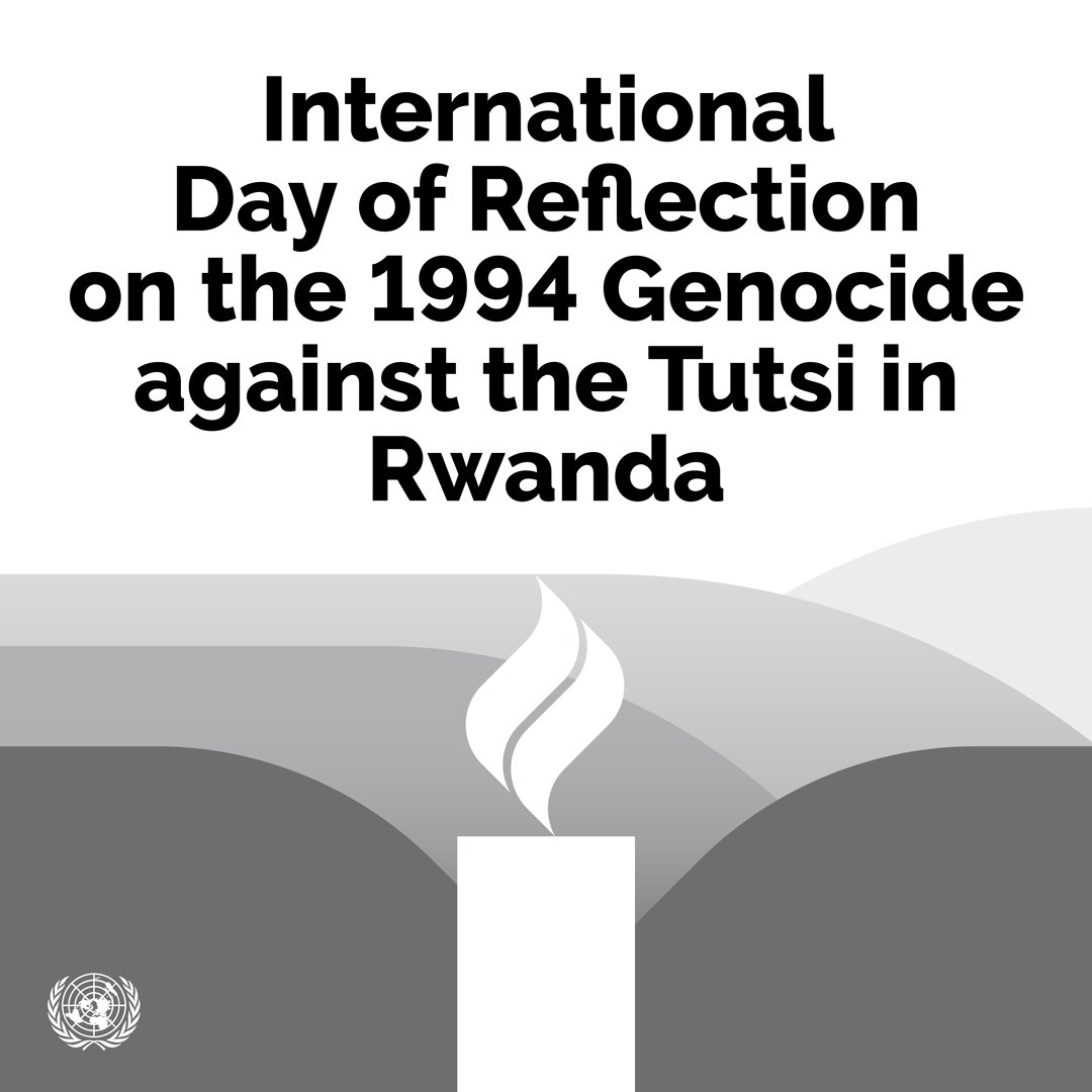 In 1994, one million children, women & men were killed in the genocide against the Tutsi in Rwanda. We will never forget the victims. Nor will we ever forget the bravery & resilience of those who survived, whose courage & willingness to forgive remain a burst of light & hope.