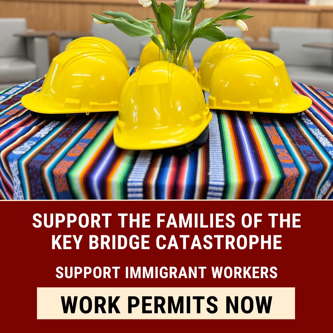 The Key Bridge tragedy isn't just about a bridge. It's about the lives lost, the families shattered & the reminder of our responsibility to protect immigrant workers. @POTUS must extend Temporary Protected Status & Humanitarian Parole to essential #Immigrantworkers.