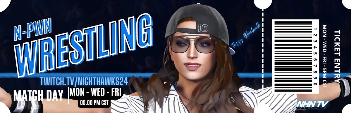N-PWN Wrestling! Season 9 Episode #8... LIVE!
Friday Night MayheM Season Premiere!
Check out <a href="/24NightHawk24/">Nighthawks-24</a>
streaming WWE 2K24 <a href="/WWEgames/">#WWE2K25</a>
<a href="/2K/">2K</a> <a href="/NPWNWrestling/">N-PWN Wrestling</a>
twitch.tv/nighthawks24 
#NotToday #NationStrong