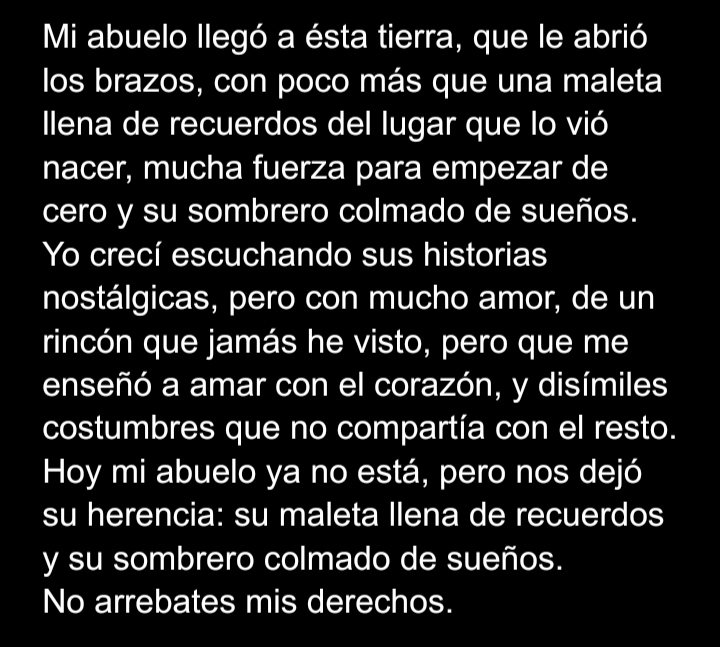 <a href="/DiasporaEspa/">TU VOZ Diáspora Progresista</a>  <a href="/desdelamoncloa/">La Moncloa</a> <a href="/PiliCancela/">Pilar Cancela/❤️</a> <a href="/espaexterior/">España Exterior</a> <a href="/codeunidos/">Coalición de Descendientes Españoles Unidos</a>
<a href="/MAECgob/">Ministerio de Asuntos Exteriores, UE y Cooperación</a> <a href="/justiciagob/">Ministerio de la Presidencia, Justicia y R. Cortes</a> <a href="/inclusiongob/">Ministerio Inclusión Seguridad Social Migraciones</a>