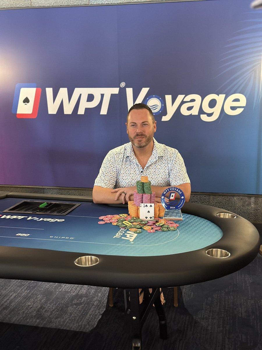 Kenna_James's tweet photo. So proud of friend &amp; student  @battistone who displayed Courage,  Confidence &amp; Self Determination in Winning the 25K Super High Roller #WPT event last night! #LiveYourDream Congrats! https://t.co/uU7oiYeBxu