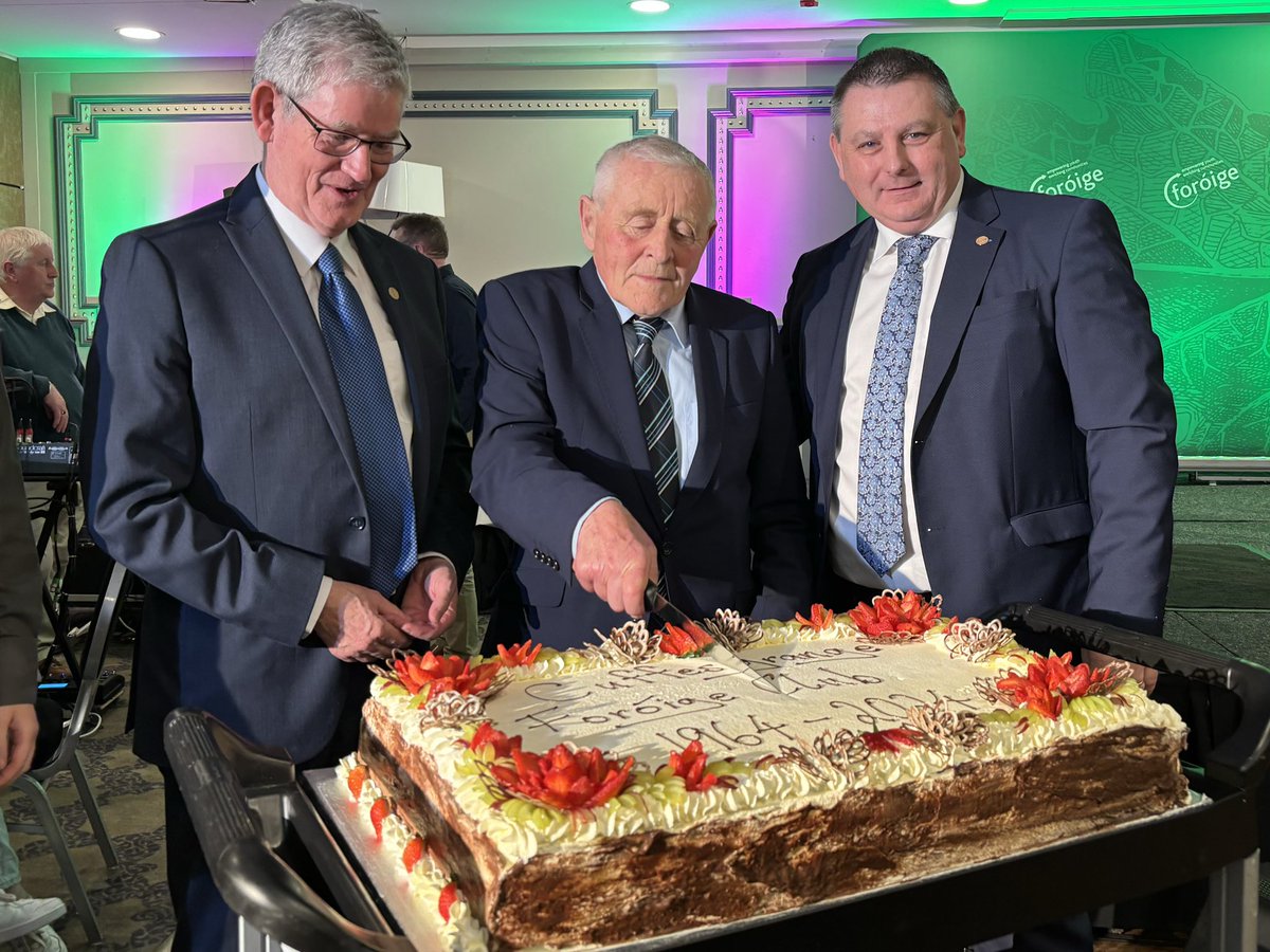 🟣 Tonight Foróige honours John Sullivan for six decades of indefatigable service and faultless dedication to the young people of Kilkenny - as Cuffesgrange Foróige Club celebrates its 60th year! #WeAreForóige