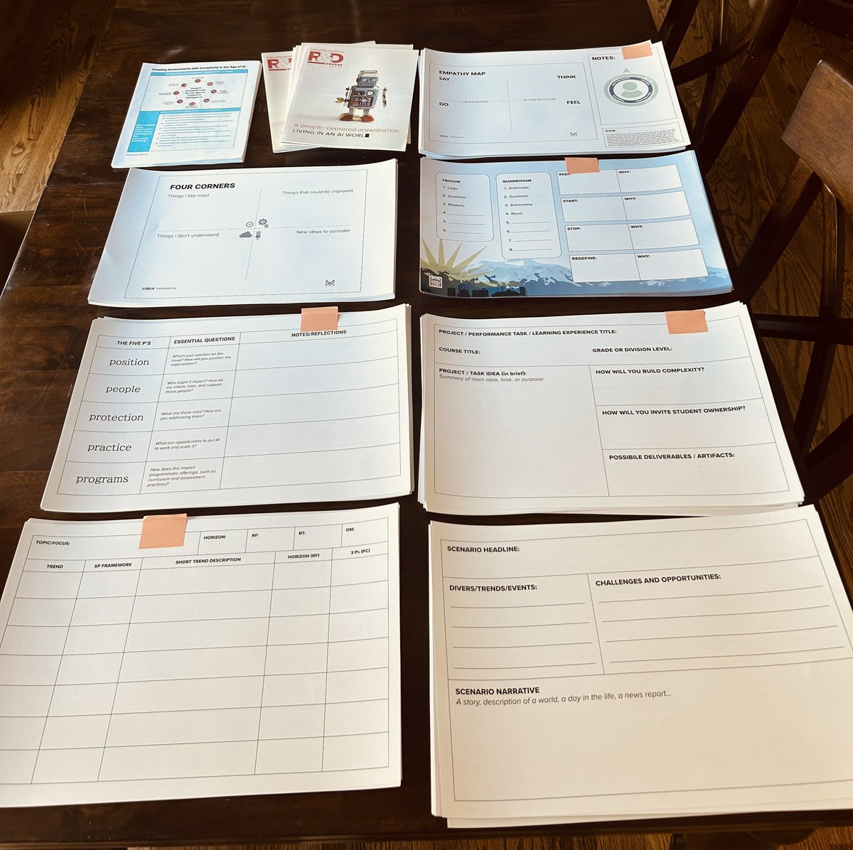 jcolley8's tweet photo. Getting ready for my departure to Reno for the annual @theatlis conference. Got lots of tools and goodies I’m bringing for the three sessions I’m co-facilitating. Reach out if you’re going to be there! #ATLIS #edtech #education #K12 #ArtificialIntelligence #AI #learning https://t.co/Nk2ptemoLU