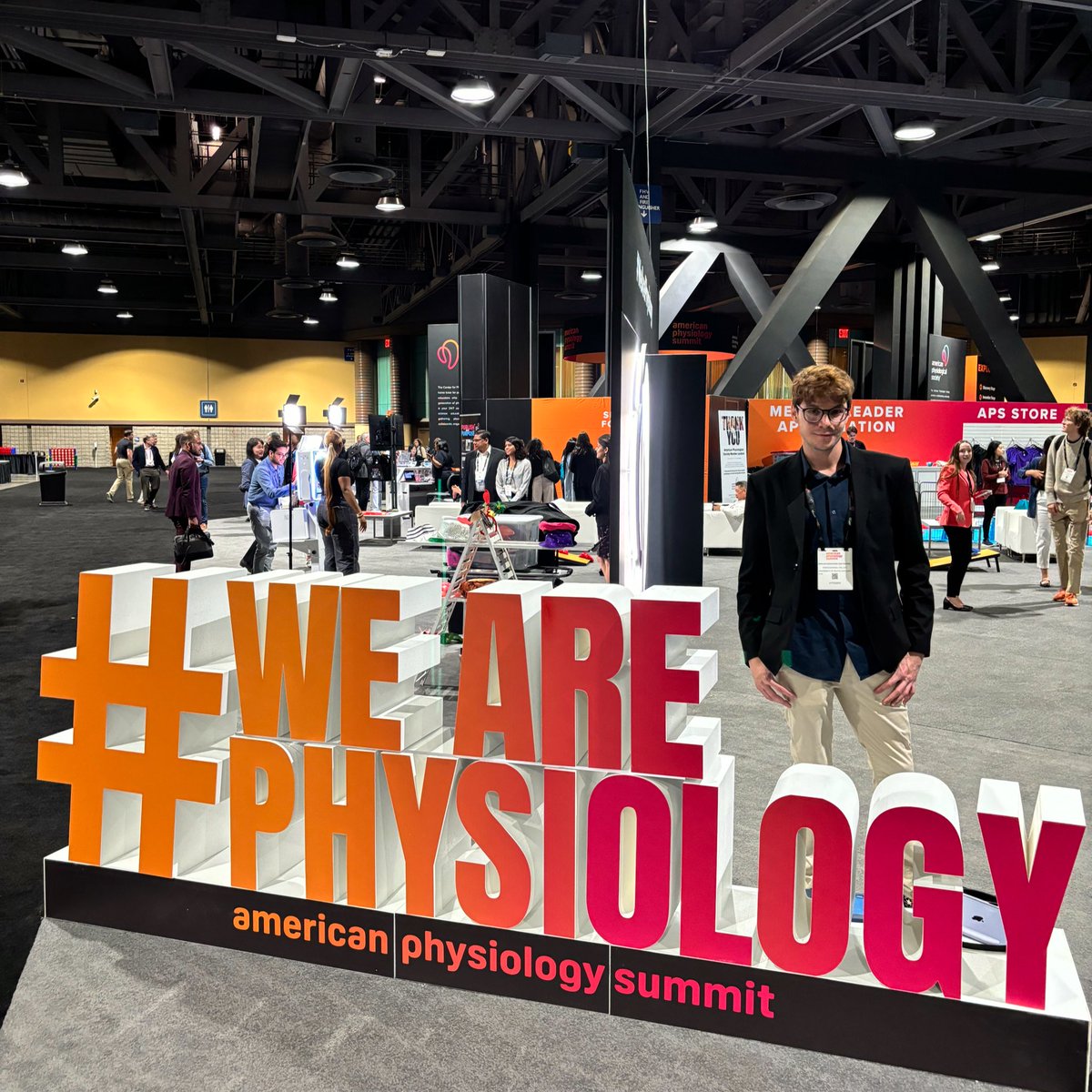 Second year attending to the @APSPhysiology summit and I couldn’t be more excited for the opportunity to present one of the ongoing projects of our lab. If you’re attending to the poster session this afternoon, please stop by poster #434 #APS2024 #WeArePhysiology @CTRC_UofSCSOM