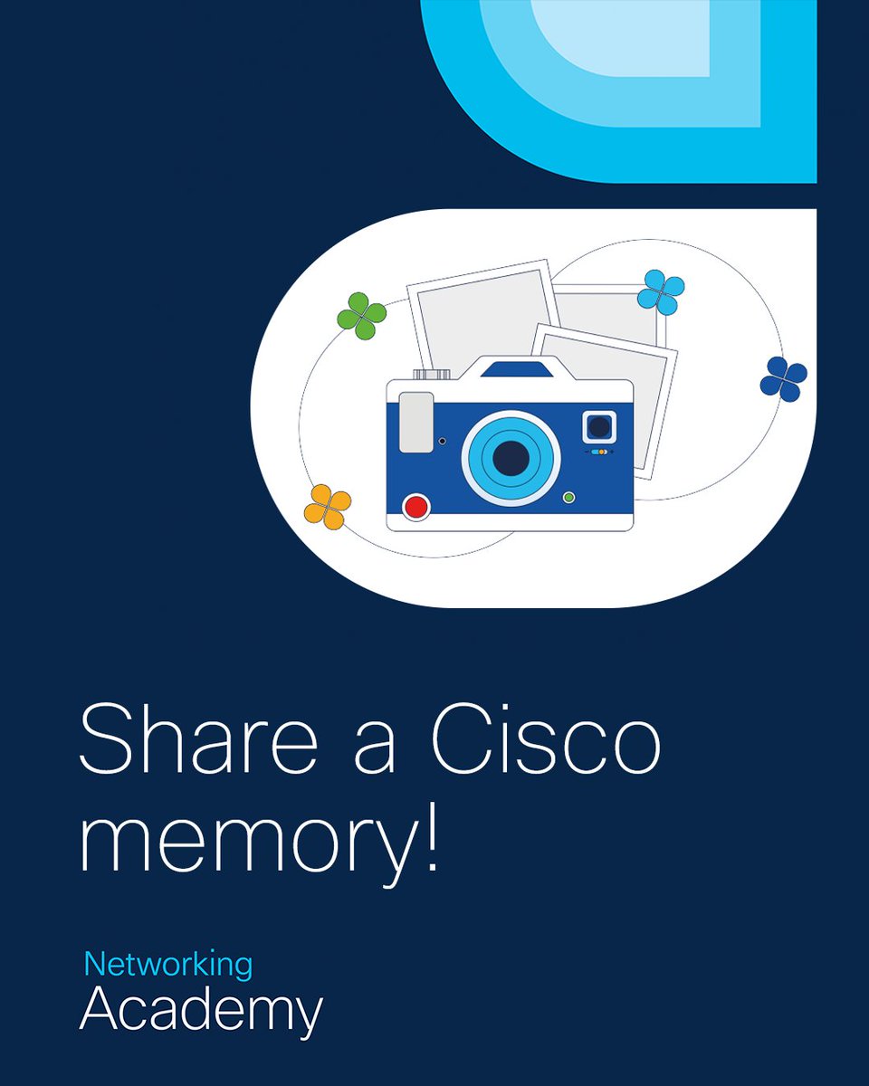 Share a fond memory of studying with Cisco Networking Academy! Join our #ProudCiscoAlum and complete ➡️ cs.co/6016wKhg0