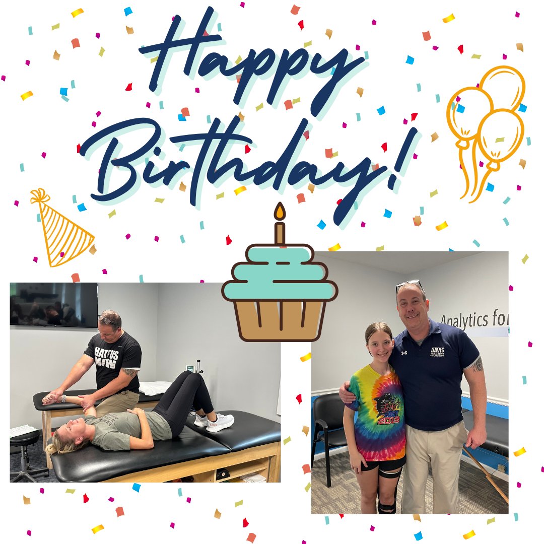 Happy Birthday Chris! Best wishes from team Davis and hope you have a great day celebrating!

#teamdavispt #expectmore