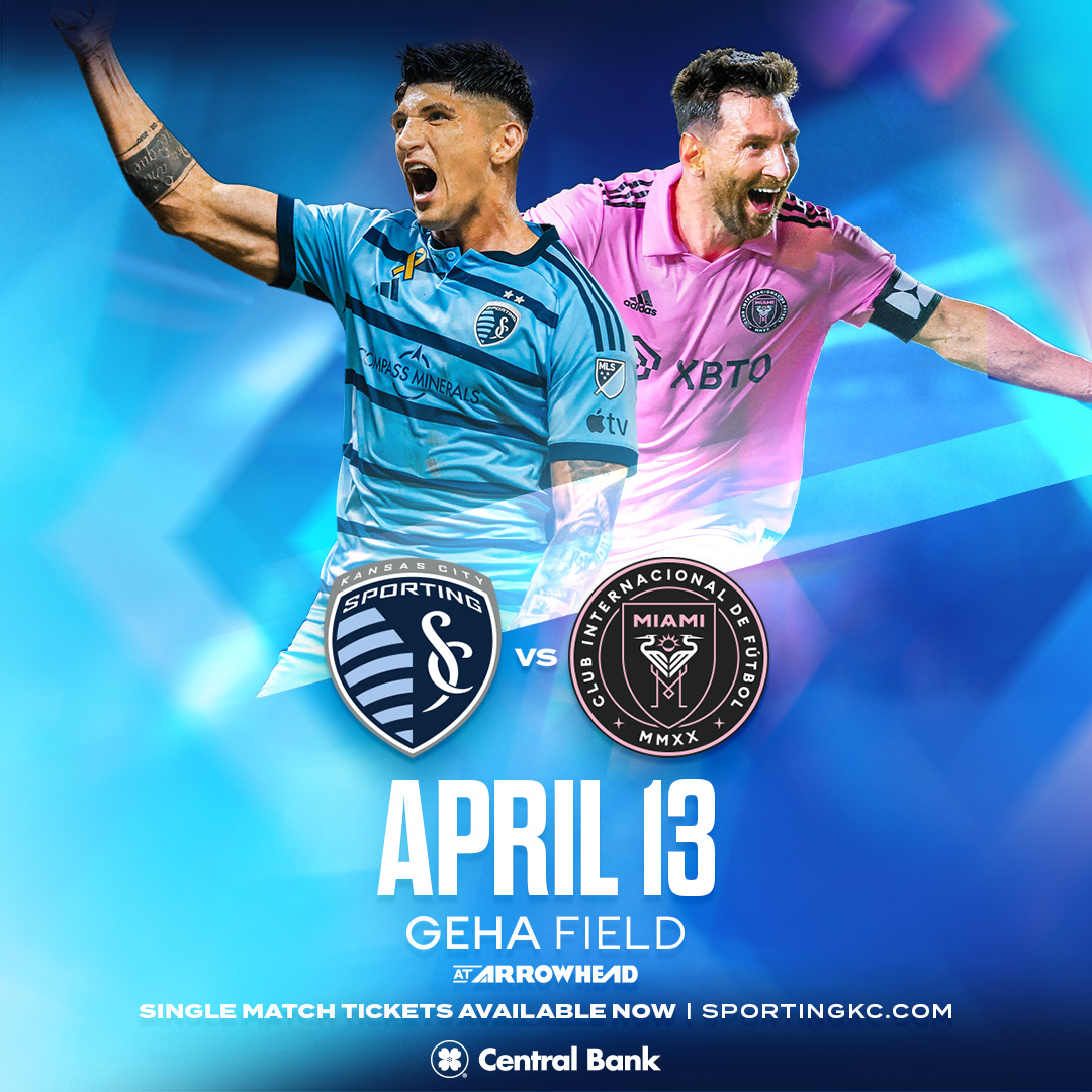 CentralBankMW's tweet photo. Visit us in our #SportingCentral activity area before the historic @sportingkc vs Miami match on April 13th to play games, win prizes, snap a photo, and even take home a commemorative sticker. We can't wait to see you at the match! https://t.co/QOVtxBDUbE
