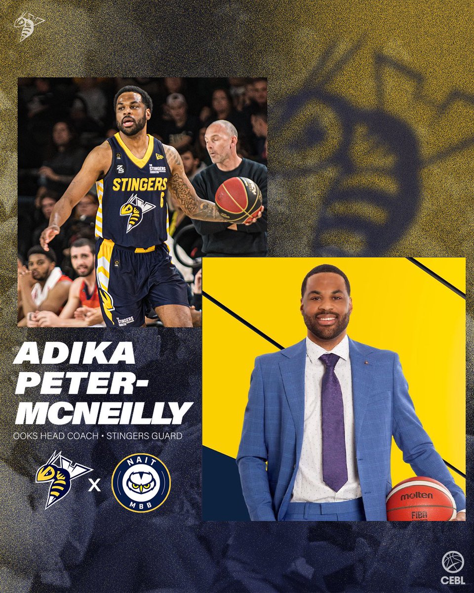 Congratulations to Adika Peter-McNeilly on becoming the NAIT Ooks Men’s Basketball Head Coach. Adika will play out the 2024 CEBL season and join the Ooks program for their 2024-25 campaign.