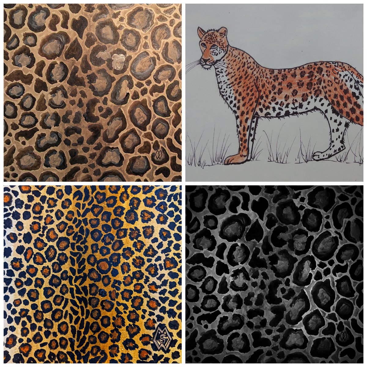 May 3rd is International Leopard Day. Here are some of my works of art with leopards.  teepublic.com/t-shirt/285684…
#mattstarrfineart #artistic #paintings #artforsale  #gift #giftideas #tshirts #homedecor #art #leopard #leopards #jungle #animal #zoo #spots #wildlife #Africa