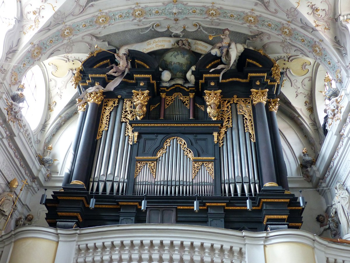 Today marks the 318th anniversary of the death of the German-Austrian #OrganBuilder, Joseph Christoph #Egedacher. :-) 🌼 🧭 † #Salzburg 🇦🇹 Österreich St. Emmeram-Orgel 1669, Regensburg 📸:Dr. Bernd Gross, 5th September 2014.