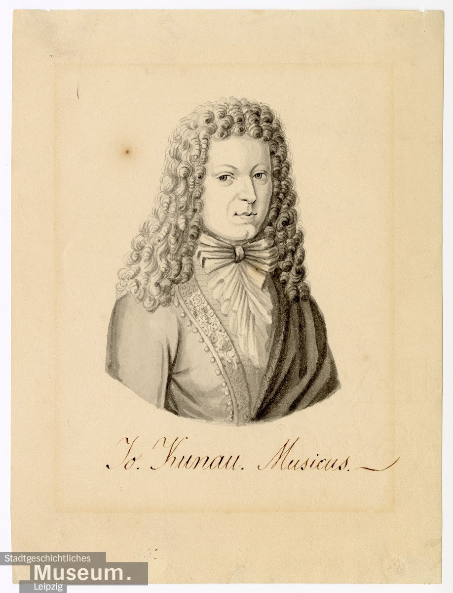 Today marks the 364th anniversary of the birth of the German #organist, #harpsichordist & #baroque composer, Johann #Kuhnau. :-) 🌼 🧭 * #Geising 🇩🇪 #Deutschland #BaroqueComposers #BaroqueMusic Unknown autor. Source: Stadtgeschichtliches Museum Leipzig.