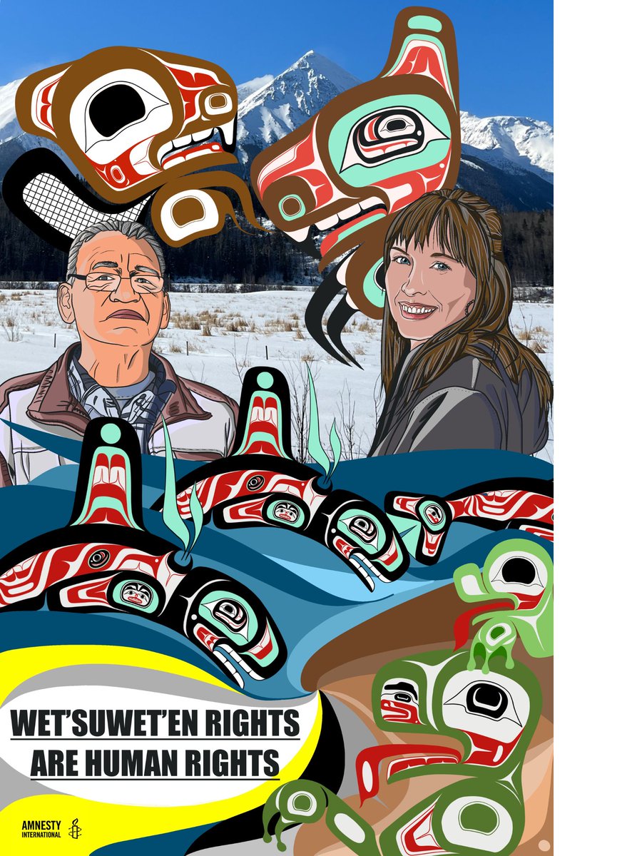 The struggle against the pipeline through Wet’suwet’en land challenges all of us to fight for Indigenous rights and the planet during the global climate crisis. Amnesty is committed to this cause, will you join us? 📌 amnesty.ca/wetsuweten-rep… #wetsuwetenstrong✊