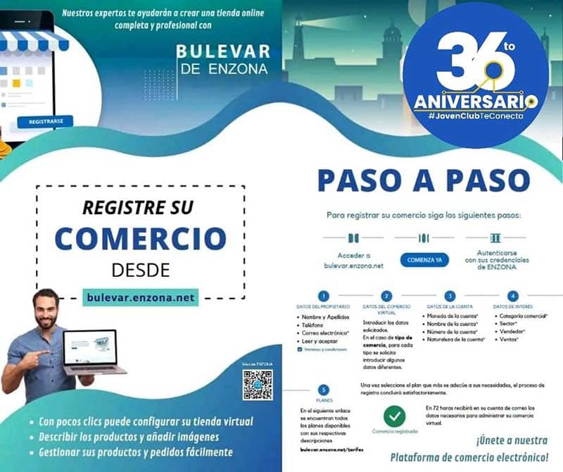MayraArevich's tweet image. ¿Aún no tienes contratado los códigos QR de Transfermóvil y Enzona? ¿Los contrataste y no los tienes aún? ¿Los tienes y no sabes utilizarlos? Te recomendamos visitar el Joven Club de tu barrio y asesorarte con los instructores. #CubaPorLaTransformaciónDigital
#JovenClubXCuba