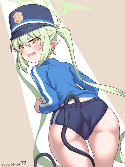 #NSFW シュポガキ(右)_体操服お尻 