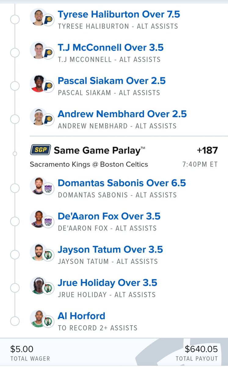 ewish23's tweet photo. Check out my bet on FanDuel Sportsbook! 

Assist LAY For Fun
 https://t.co/2TVLkxMP4z https://t.co/znByKu6SPM