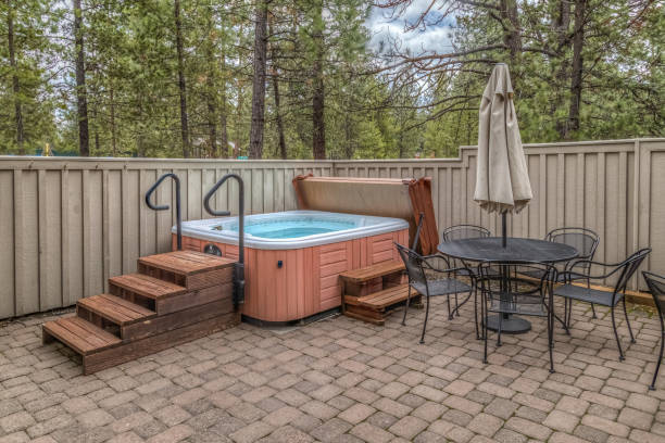 Spa installations offer the perfect space to relax at the end of the day. A personal spa can also assist with pain relief and muscle relaxation.