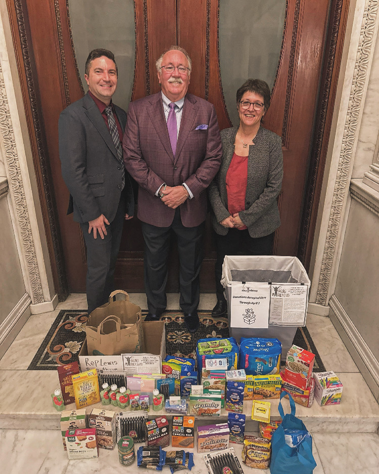 Thank you to all who donated to our State House care package drive for youth in foster care who attend college. The Rise Above Foundation helps youth in foster care in MA to have the resources they need to succeed. Great to partner with @RepJackLewis + @RepJimODay.