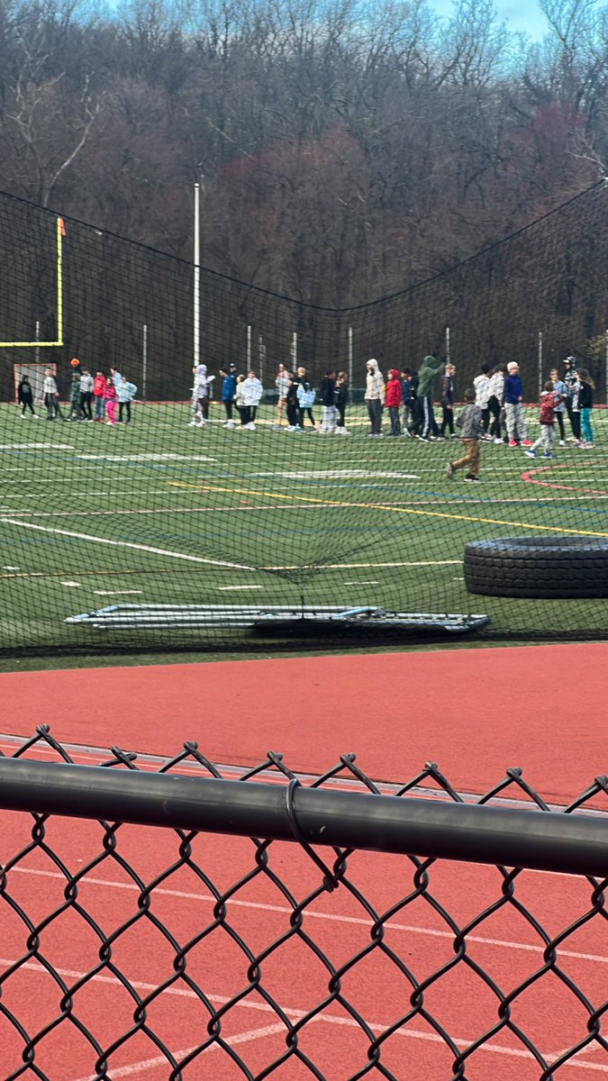 An #aftershock at track practice and these kids are more excited than I've ever seen them! An open field is the safest place after all...