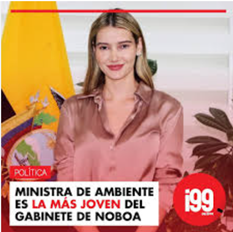1. Abro hilo sobre la formación académica de la Ministra de Ambiente. Lo hago ante sus actuaciones durante su corto período como funcionaria.

Ella es Sade Fritschi Naranjo. De acuerdo a su perfil en Linkedin, es Máster en Gestión de Proyectos en la U. de Southampton, Inglaterra.