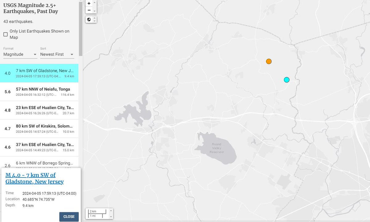 M 4.0 aftershock just hit NJ.