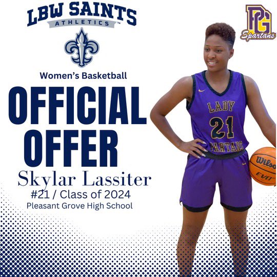 PleasantGroveGBB (@pghswbb) on Twitter photo Letβs goooo Sky πππ keep balling
Congratulations on your offer to @lurleenbwall <a href="/pghs_spartans/">Pleasant Grove High</a> Letβs goooo Sky πππ keep balling
Congratulations on your offer to @lurleenbwall <a href="/pghs_spartans/">Pleasant Grove High</a>