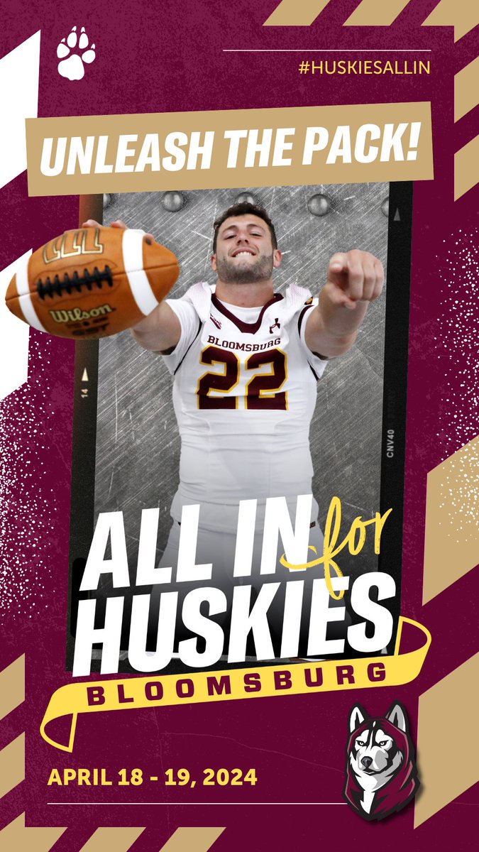 Time to be ALL IN with our Huskies! We are calling upon Huskies everywhere to stand up for BU by making a gift of any size to the college, department, team, or program that means the most to you. Make your gift early today with the link below! givecampus.com/wfe53s