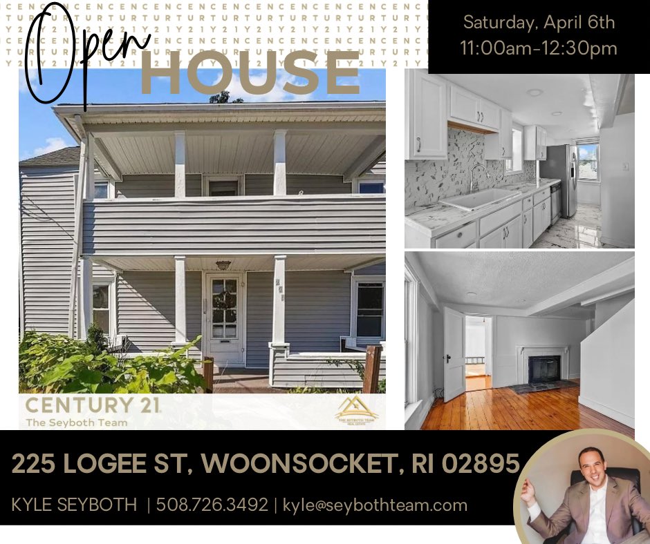 Just added to tomorrow’s open house lineup! Stop by Saturday, April 6th!🏡

#openhouse #theseybothteam #kyleseyboth  #century21 #century21theseybothteam #realestate #realestatesales #marealestate #rirealestate #realestateinvestor