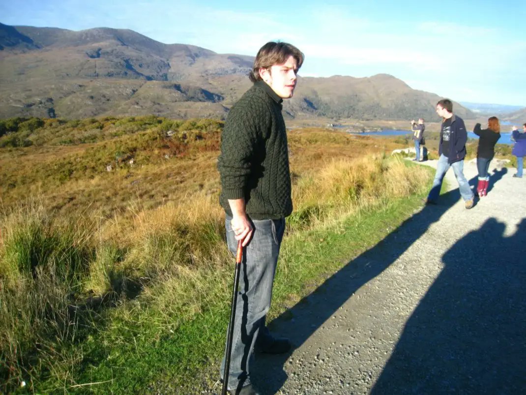 For some reason, a friend inspired me to dig back in some old photos. Nate in Ireland was a much more relaxed Nate.