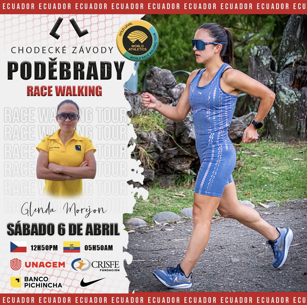linksports_'s tweet photo. Una nueva temporada inicia mañana para Glenda 🏃🏻‍♀️

Desde las 05:50am en Ecuador todo el país está contigo en este nuevo reto ✨🙌🏻

¡Fuerza y suerte!

#Auspiciantes #DeportistasDeAltoRendimiento #Colaboración #Crecimiento #JuntosAlcanzaremosMásMetas #Marketing #Publicidad #Ecuador https://t.co/LJUpixE4HX