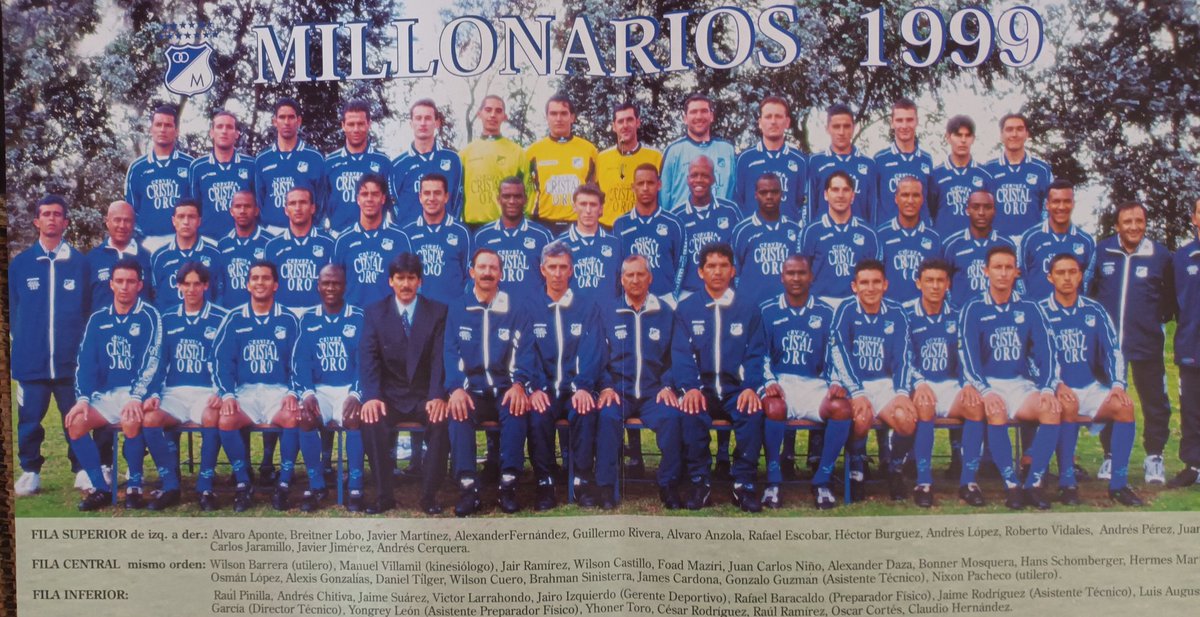 Millonarios 1999.