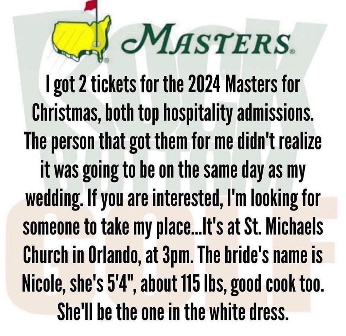 PGATUOR's tweet image. Any takers?