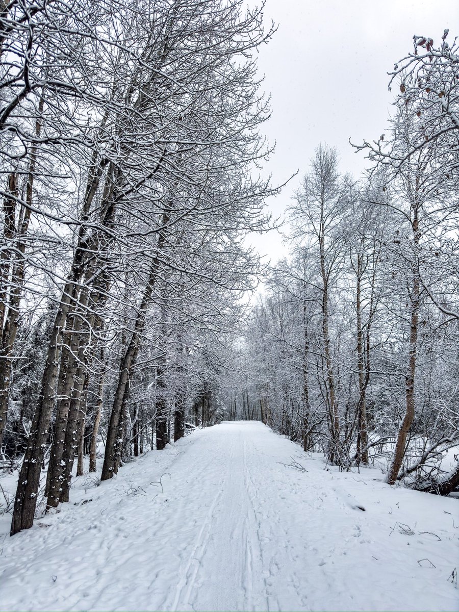 April in Alaska.