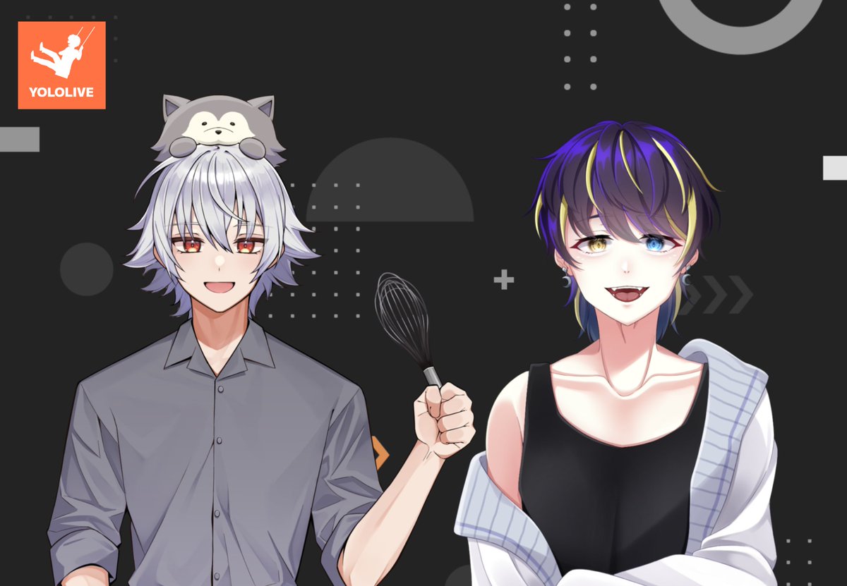 yololive_2023's tweet photo. 事務所の顔であるプレミアムライバーが更新されました。
今月もこの2名です🎉🎉🎉

@kashigami_gami
@kururu___966

■YOLOLIVE公式HP
https://t.co/g94a3xsuo1

 #YOLOLIVE 
 #ヨロライブ https://t.co/FX4Of6SXrM