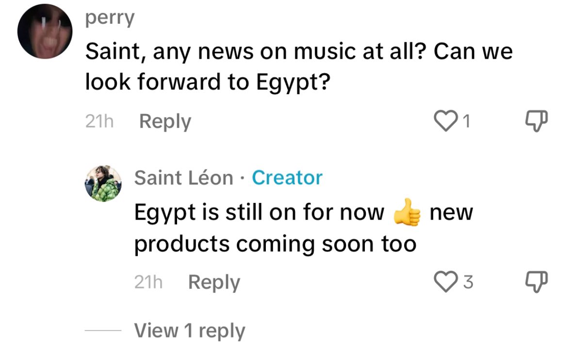 Rumor has it that the April 20th Egypt event is still on and new yzy merch is on the way. Stay tuned. Source Saint Leon