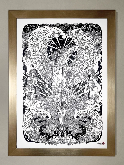 3月に作った切り絵作品(364×515mm)

このサイズ感お気に入り🌸

 #切り絵 #papercuttingart #art 