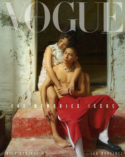 Mila & Ian para la portada de @VoguePortugal, ‘The Memories Issue’ abril 2024 x An Le