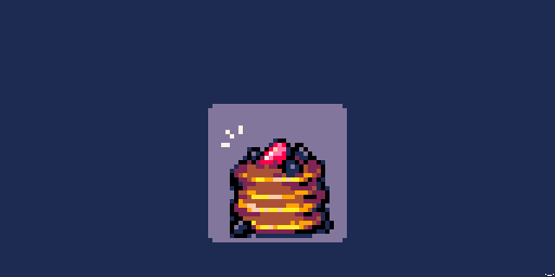 Pancake stack (PICO-8 palette) @Pixel_Dailies #pixel_dailies #pancake