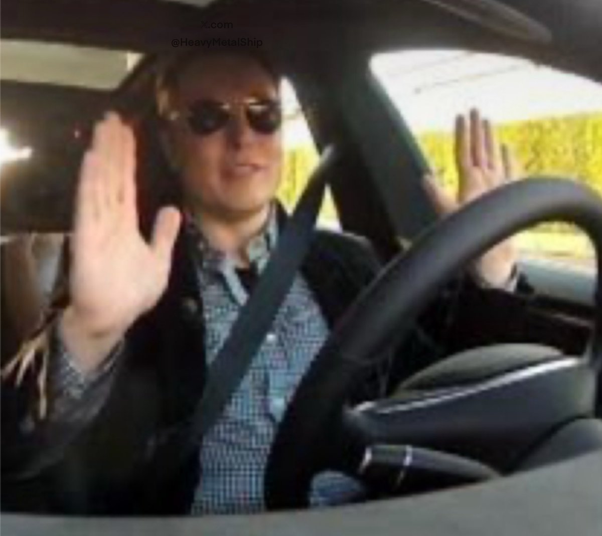 Elon: “Look mom! No hands!” Would you like to ride with Elon in his self driving Tesla?