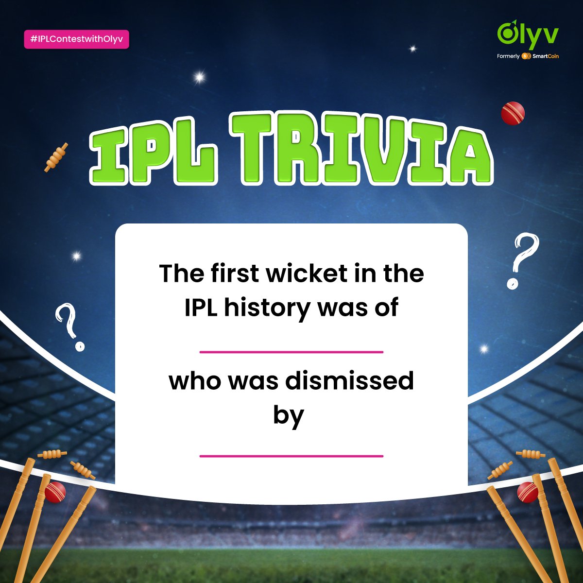 OlyvIndia's tweet image. Do you remember this historical moment? if yes, then comment down your answers as A) being the player who lost the wicket and B) being the player who took that wicket.

#InstagramContest #GuessTheEmoji #CricketTrivia #InteractiveFun #TestYourKnowledge #GuessingGame #CricketFans
