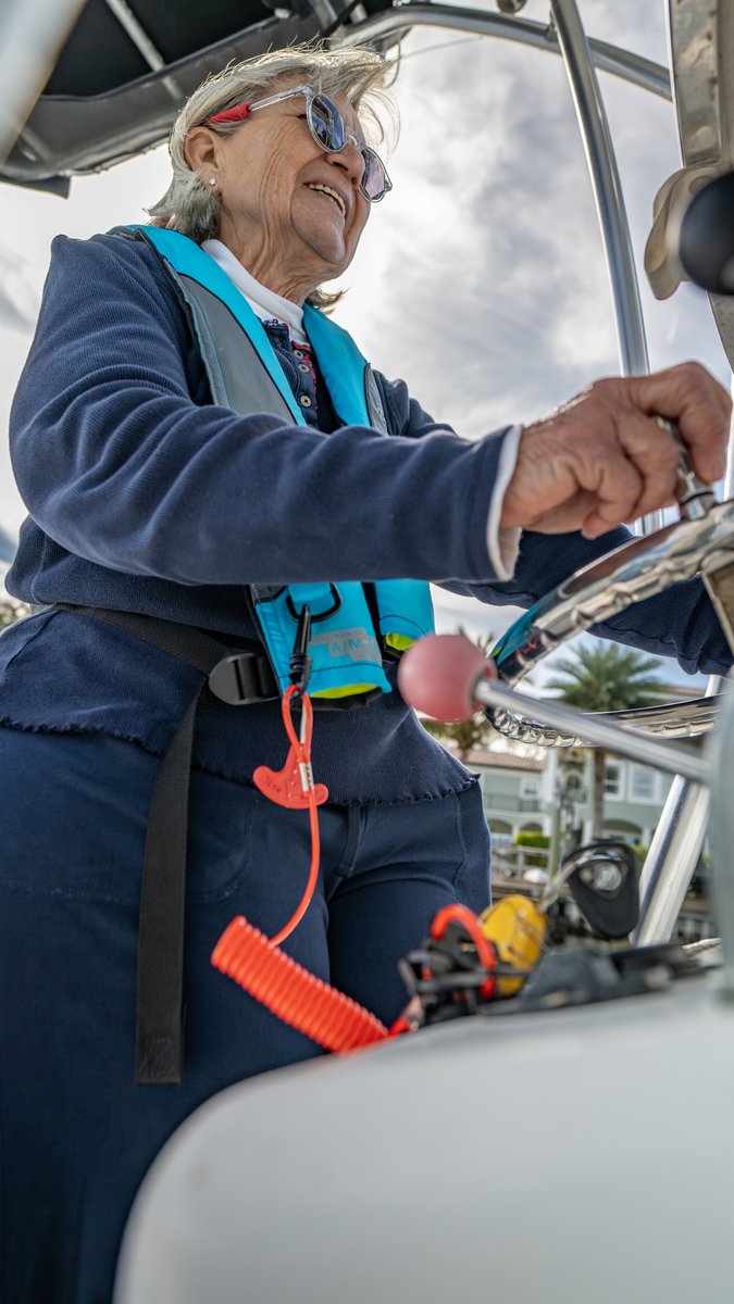 Always wear a U.S. Coast Guard approved life jacket and attach your engine cut-off switch. Doing so can save lives! Learn more at getconnectedboating.org #safeboating #lifejacketssavelives #ecos #wearit #useit #getconnected #stayconnected #boatinglife #floridalife