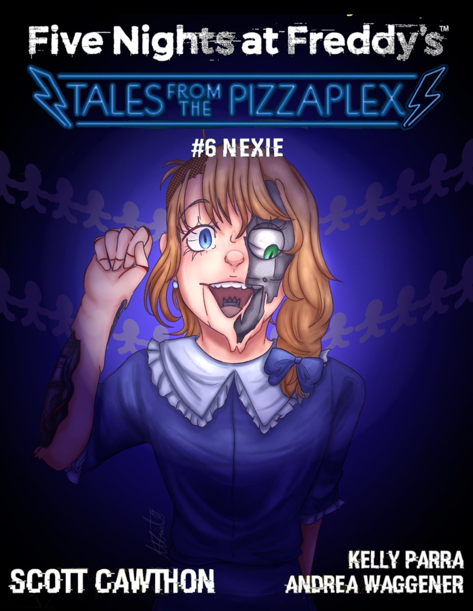 Redraw of the cover of Nexie ;) #FirePinkyPills #FNAF