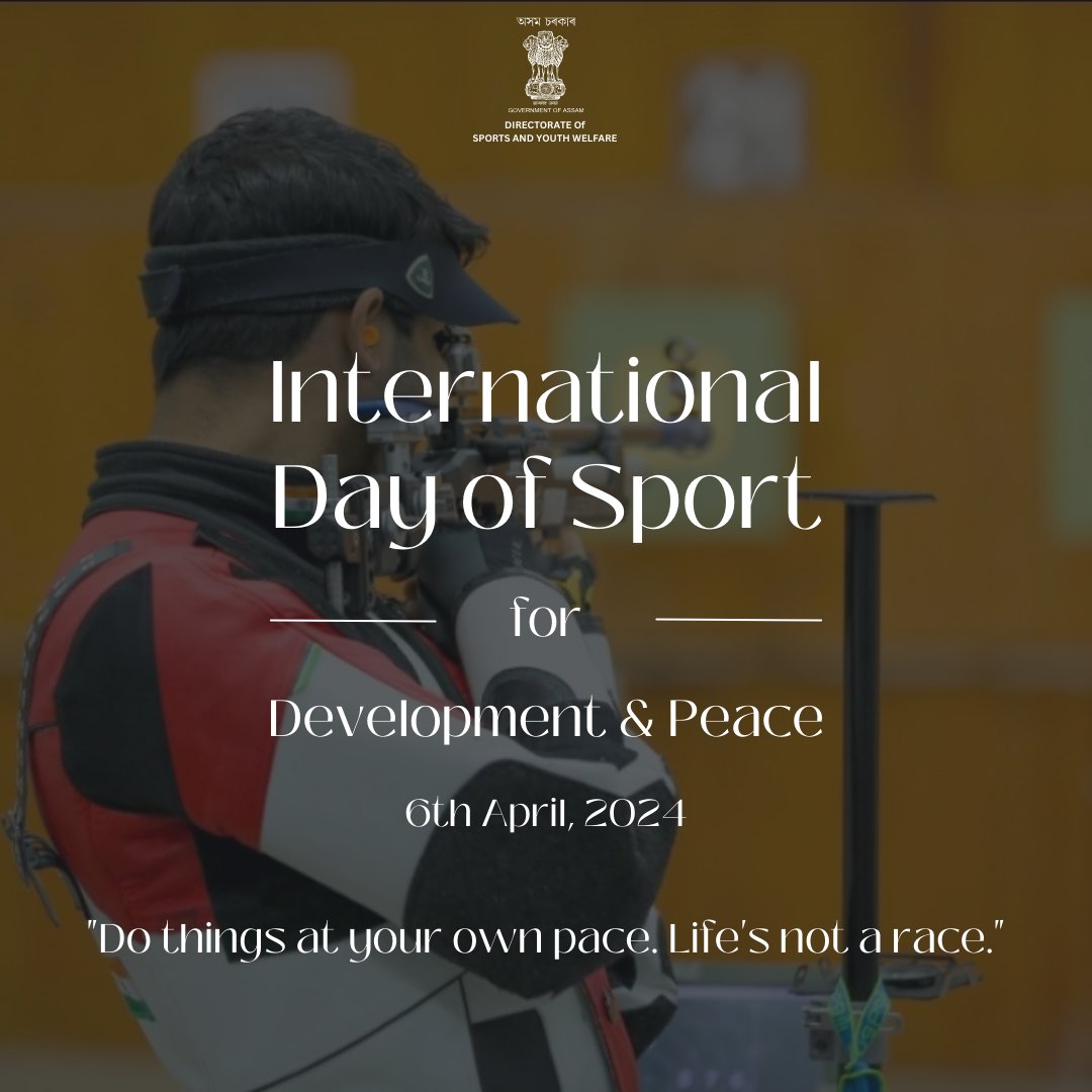 Today, on April 6th, we celebrate the International Day of Sport for Development and Peace (IDSDP). Let's recognize the power of sports in fostering peace, development, and unity worldwide. #IDSDP #SportsForPeace