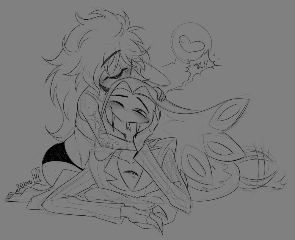 'The Queen of Smooches'

Who needs to make other projects when you have these two?

#HazbinHotel #SirPentious #CherriBomb #CherriSnake #HazbinHotelSirPentious #HazbinHotelCherriBomb