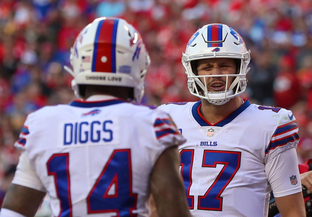 _bbrandonn_'s tweet image. A timeline of the deterioration of the relationship of the most electric QB/WR duo in the NFL - Josh Allen and Stefon Diggs.

A thread: