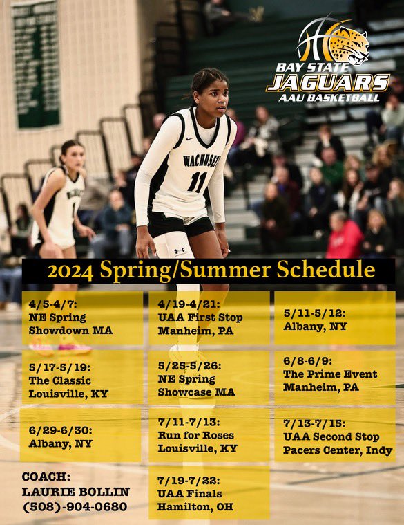 Here is my schedule for this season!! @BayStateJags @LaurieBollin