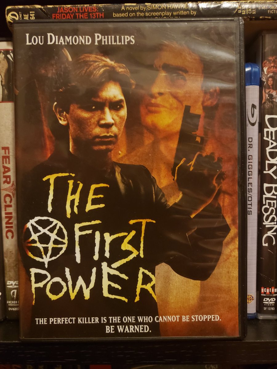 HorrorOrman's tweet photo. Released April 6, 1990.
#TheFirstPower
#LouDiamondPhillips
#TracyGriffith
#JeffKober
#BillMoseley
#horror https://t.co/xVdzvw9xwS